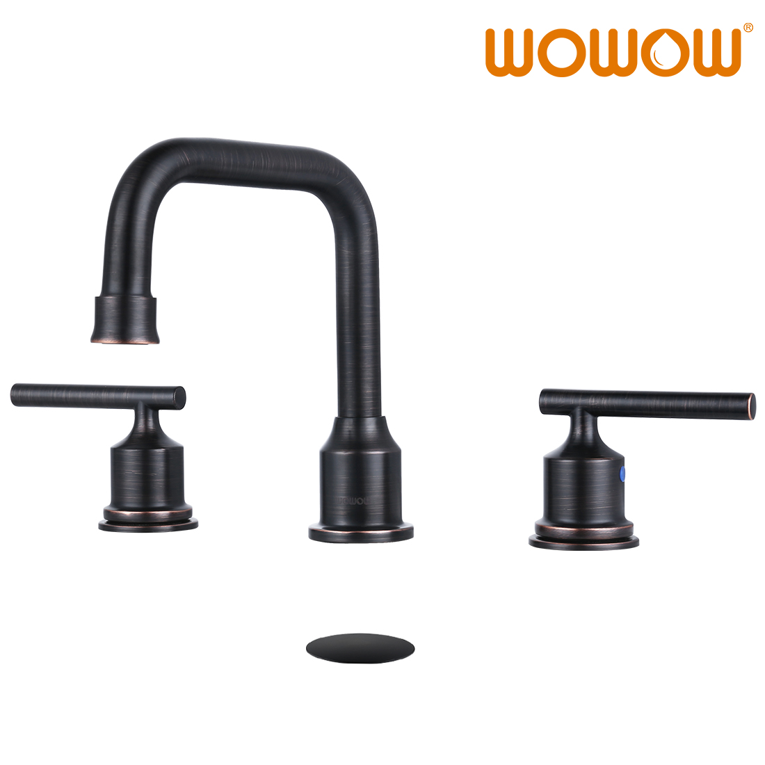 Oil Rubbed Bronze Widespread Bathroom Sink Faucet