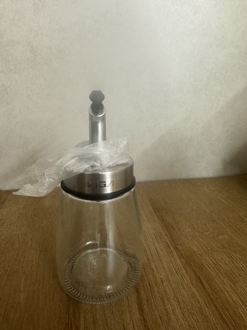 iVIGA leak-proof Glass Oil Vinegar Dispenser Bottle Set