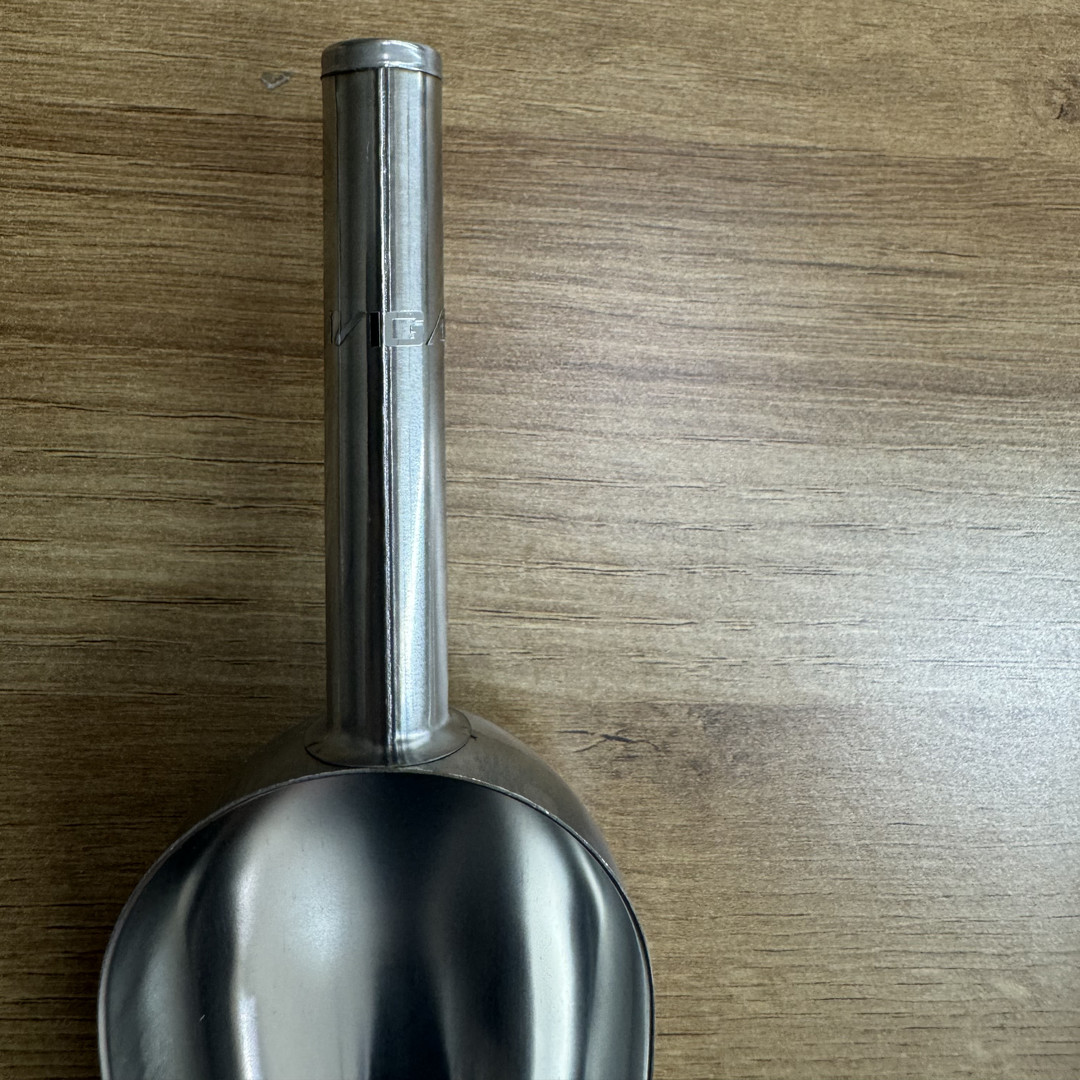 iVIGA Aluminum Round Bottom Bar Ice Flour Utility Scoop